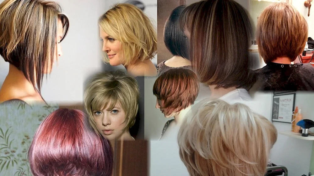 Bob Kaskad haircut for medium hair