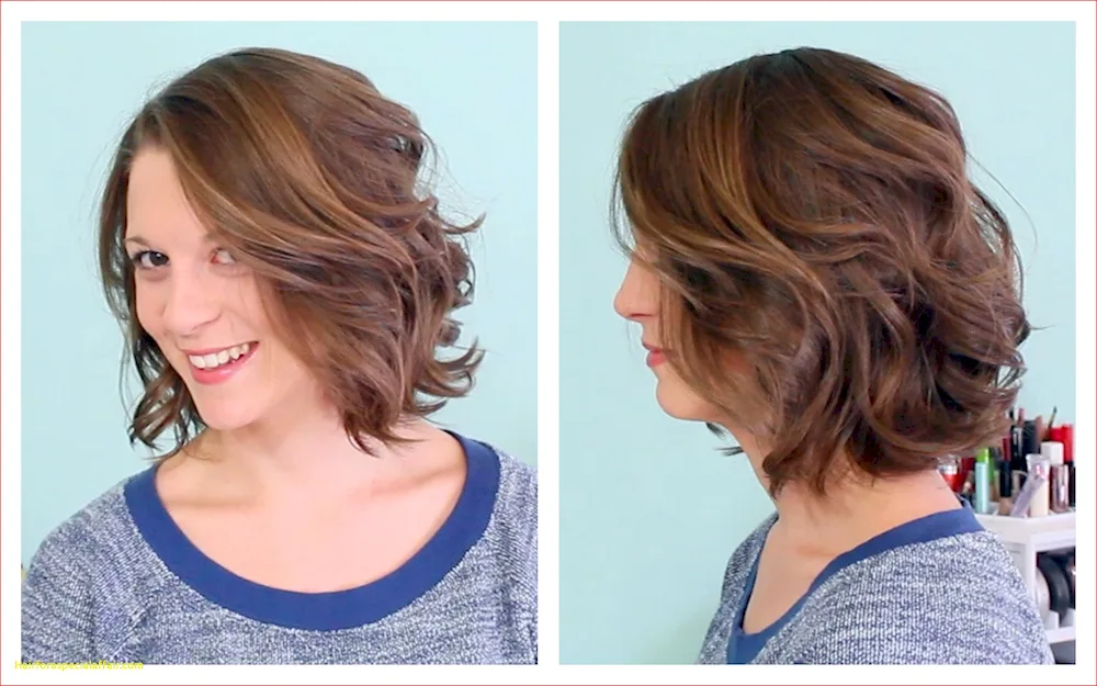 Bob curls hairstyle