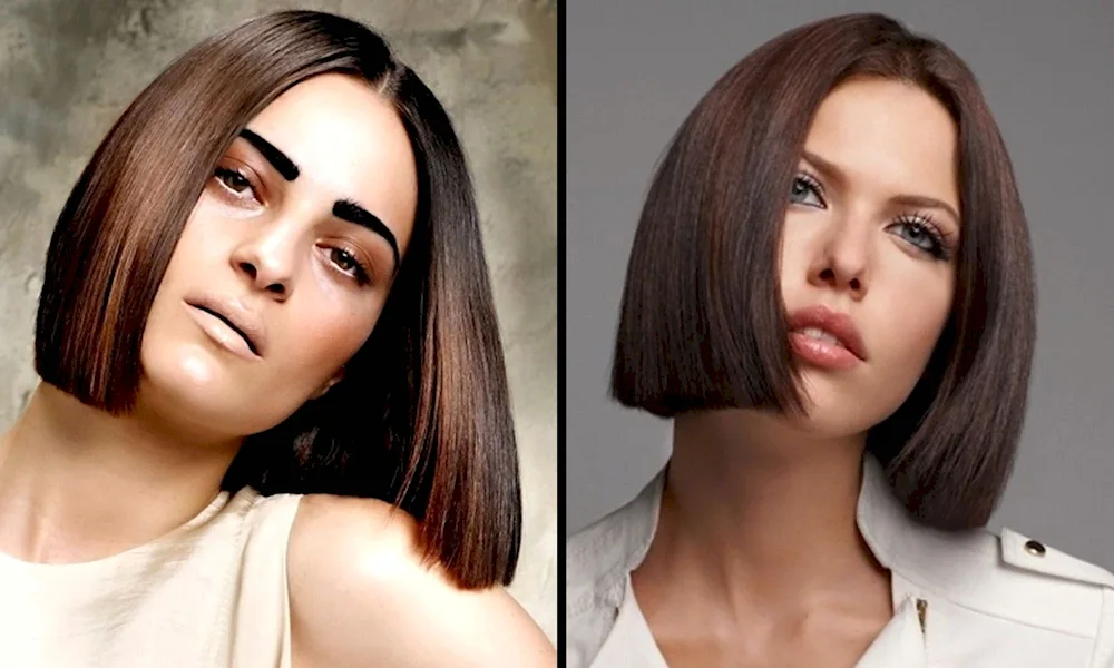 Direct bob haircut
