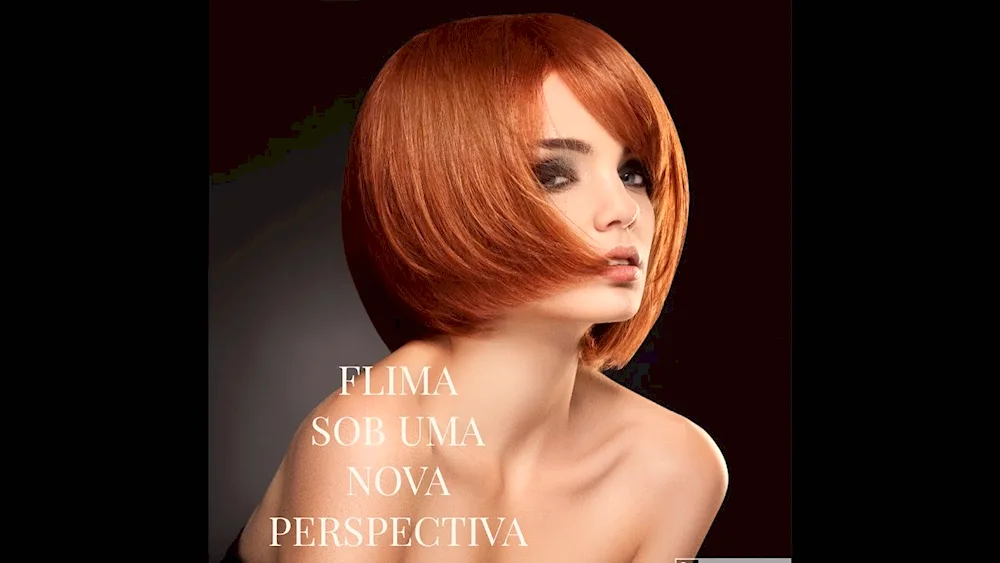 Bob kare haircut for red hair
