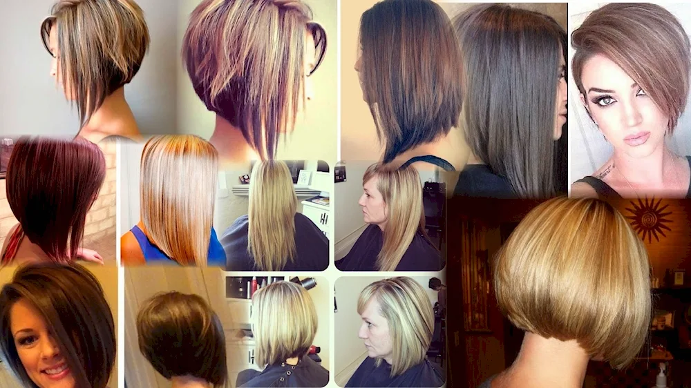 Long Bob haircut