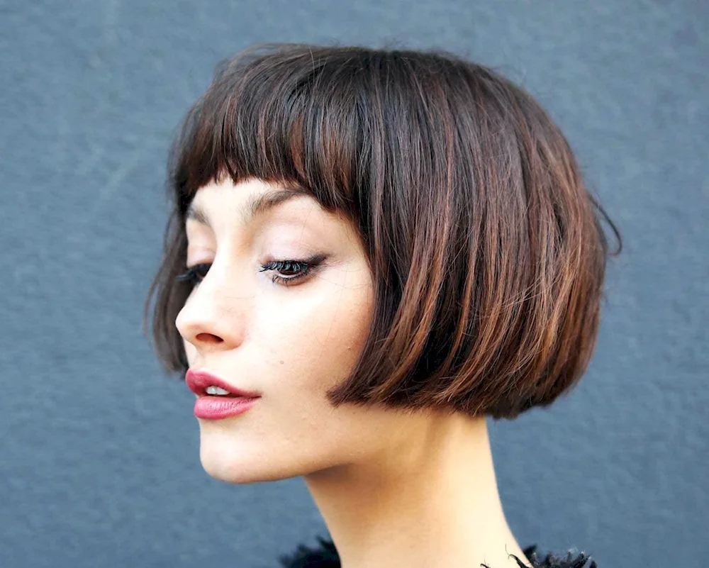Career bob haircut filigree