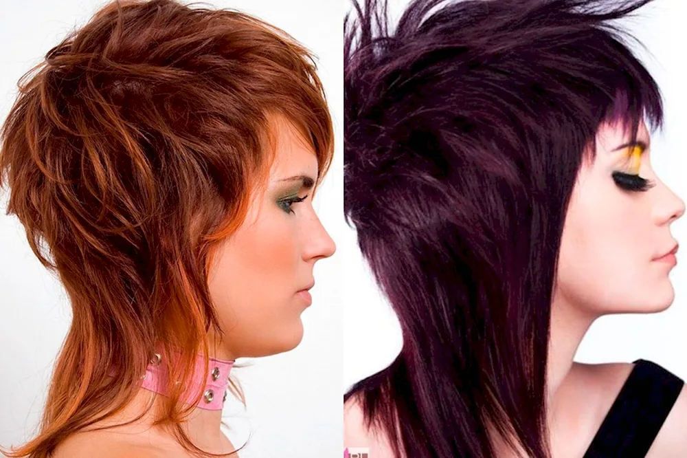 Gavroche Cascade haircut for medium hair