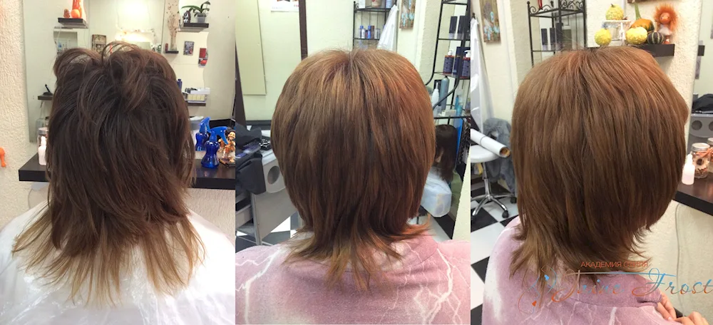 Haircut cap for long hair