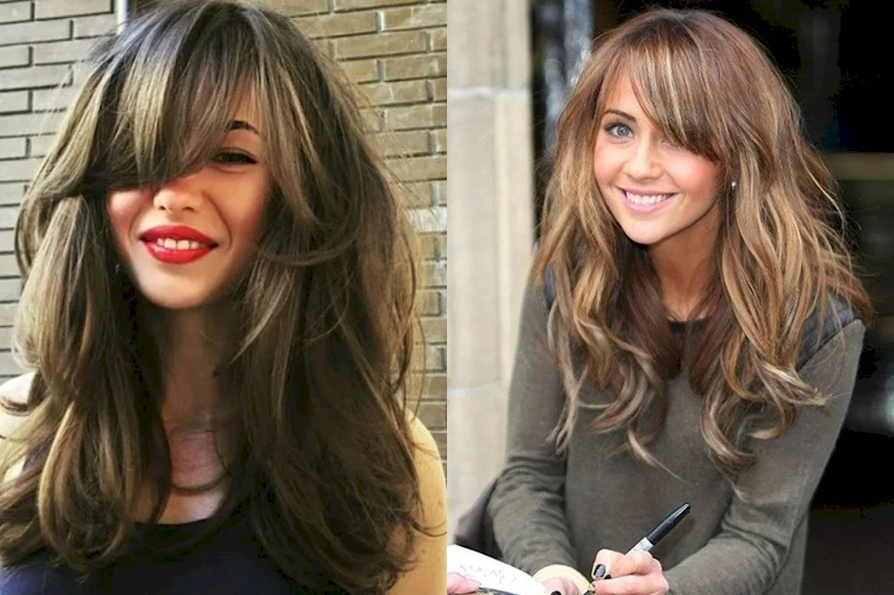 Susan Coffey Cascade haircut for long hair