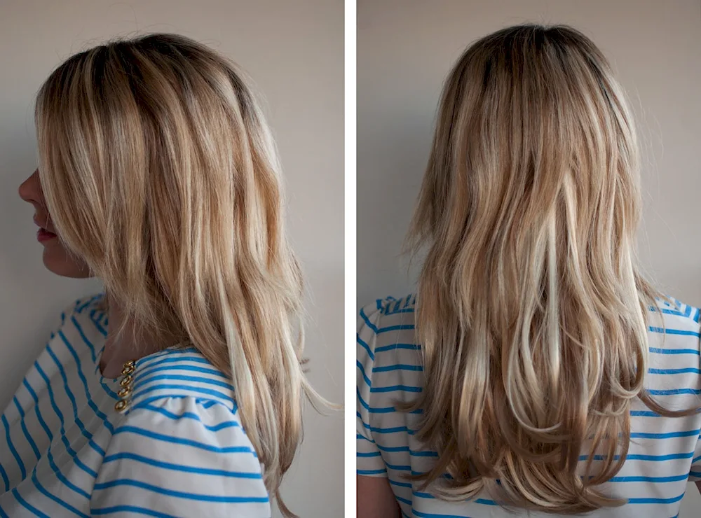 Cut Cascade hair extensions
