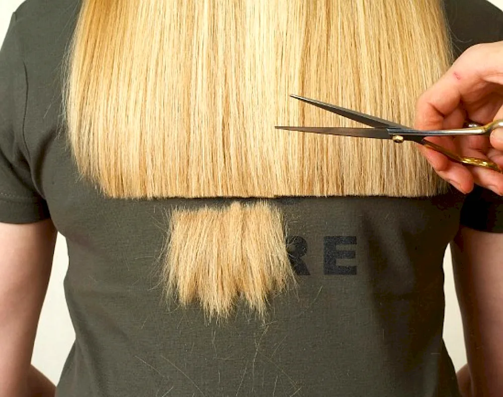 Long bob haircut
