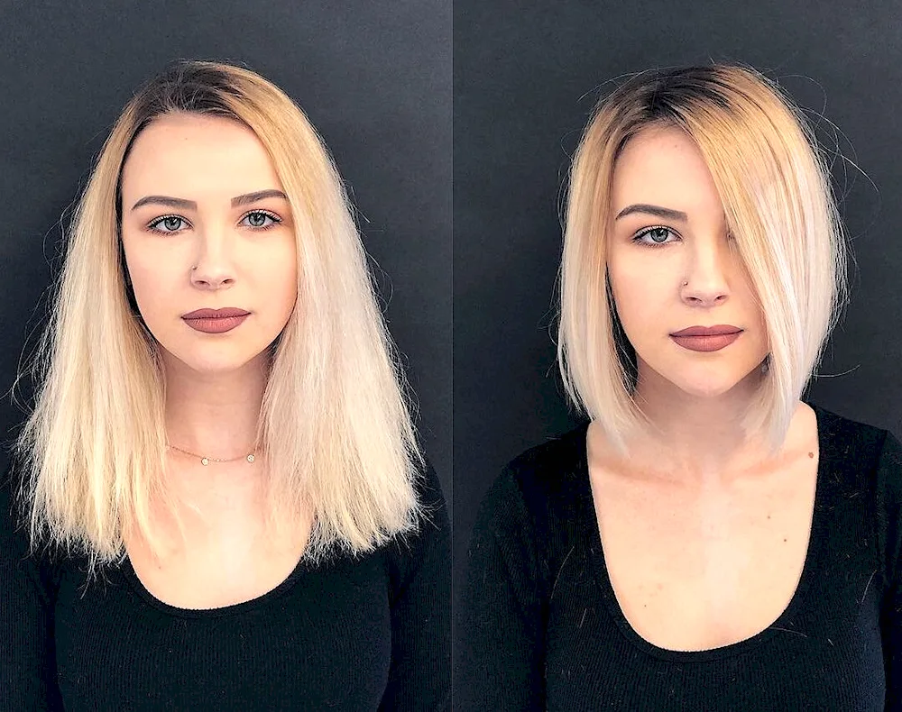 Girl transformations before and after. Haircuts