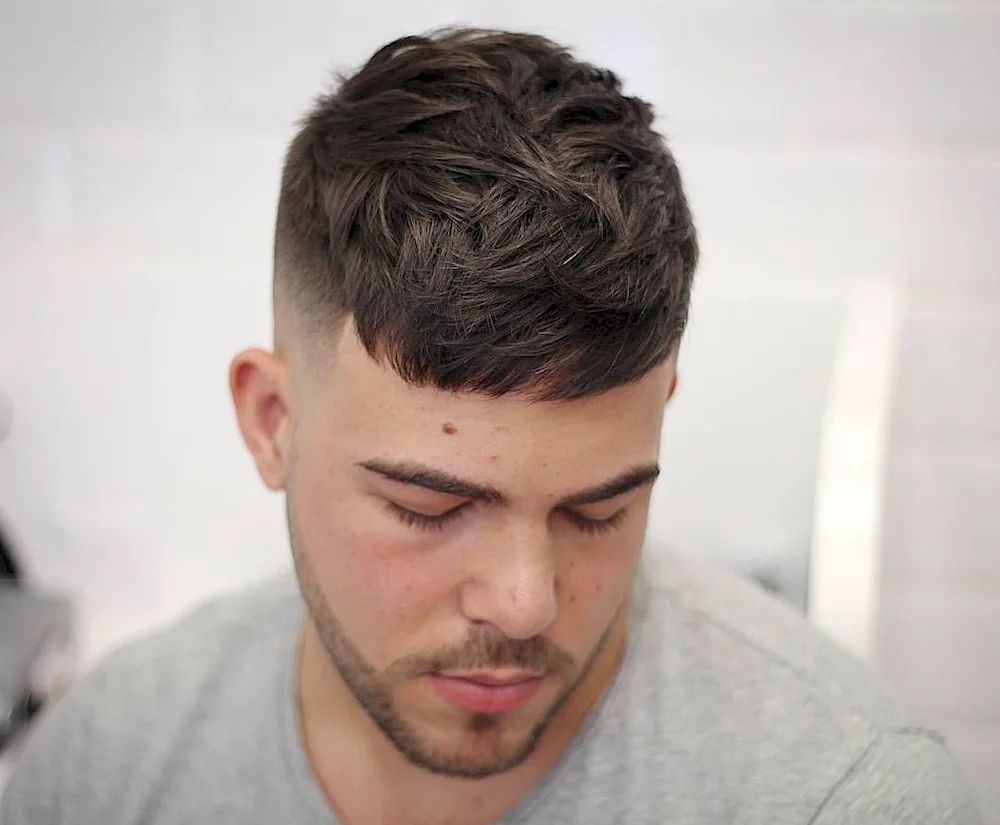 Fade Fade half-box haircut