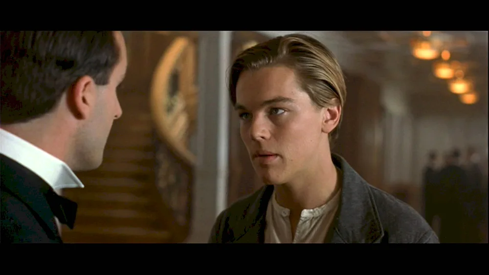 Leonardo diCaprio's haircut in Titanic
