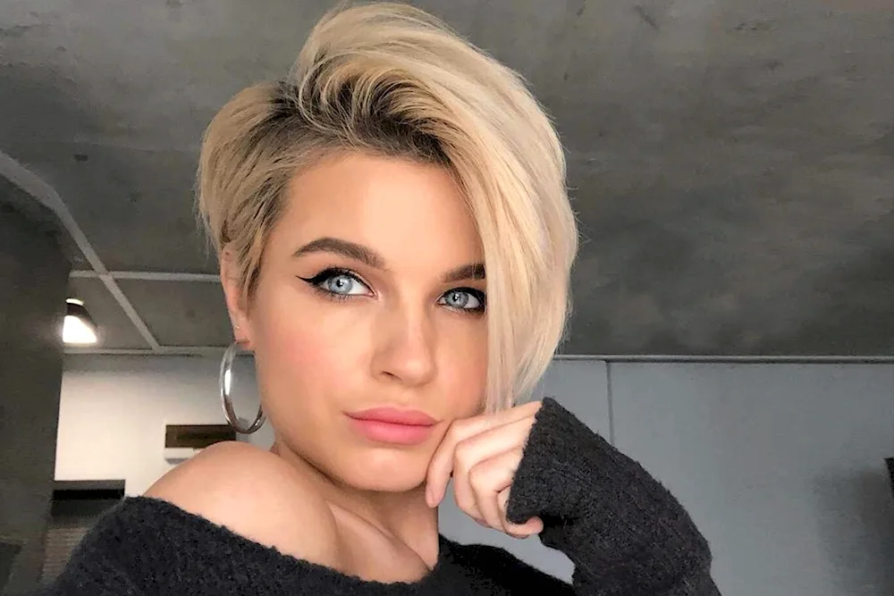 Long Pixie Bob haircut