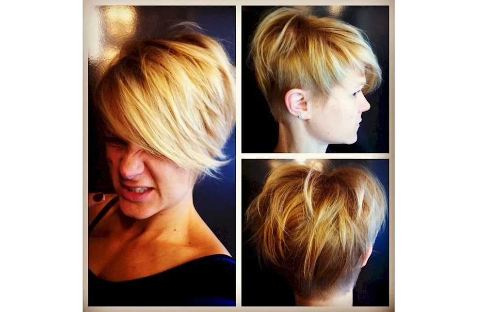 Long Pixie haircut