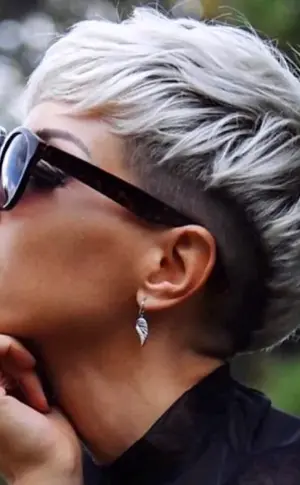 Long Pixie haircut