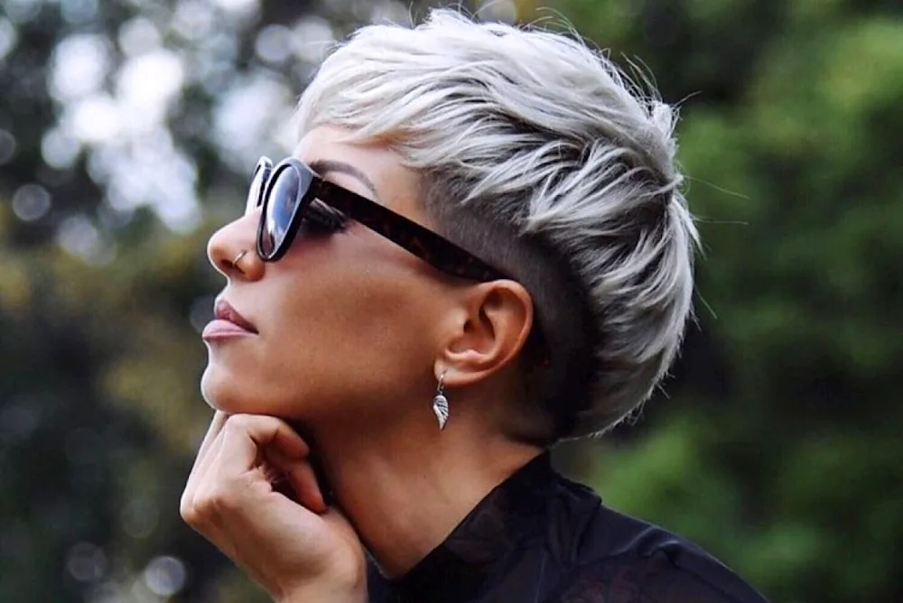 Long Pixie haircut