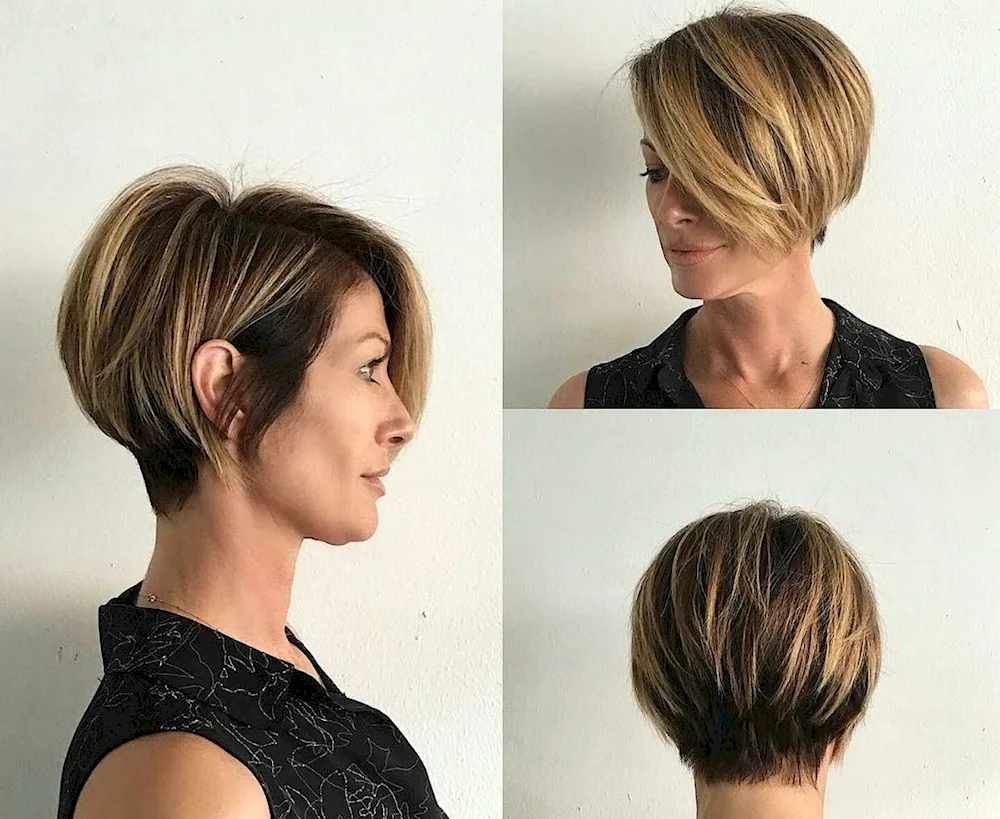 Long Pixie Bob haircut
