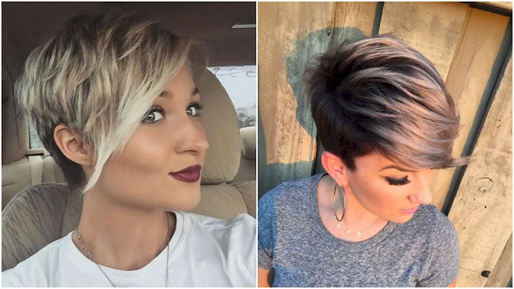 Long Pixie haircut