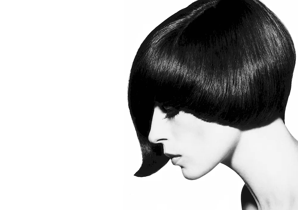 Mireille Mathieu session haircut