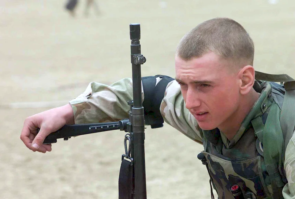 U.S. Marine haircut