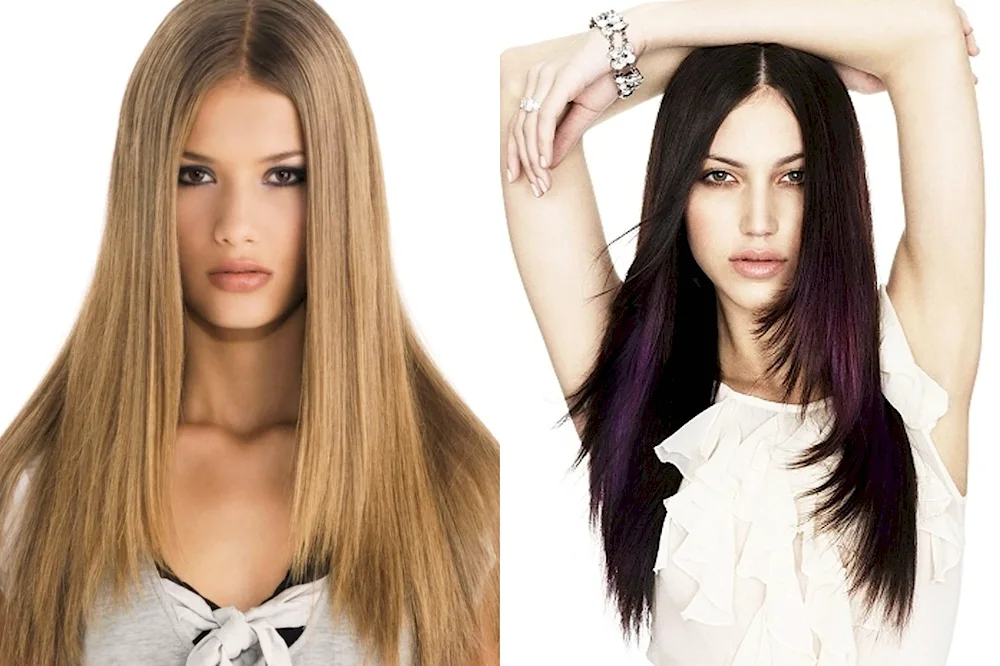 Long haircut