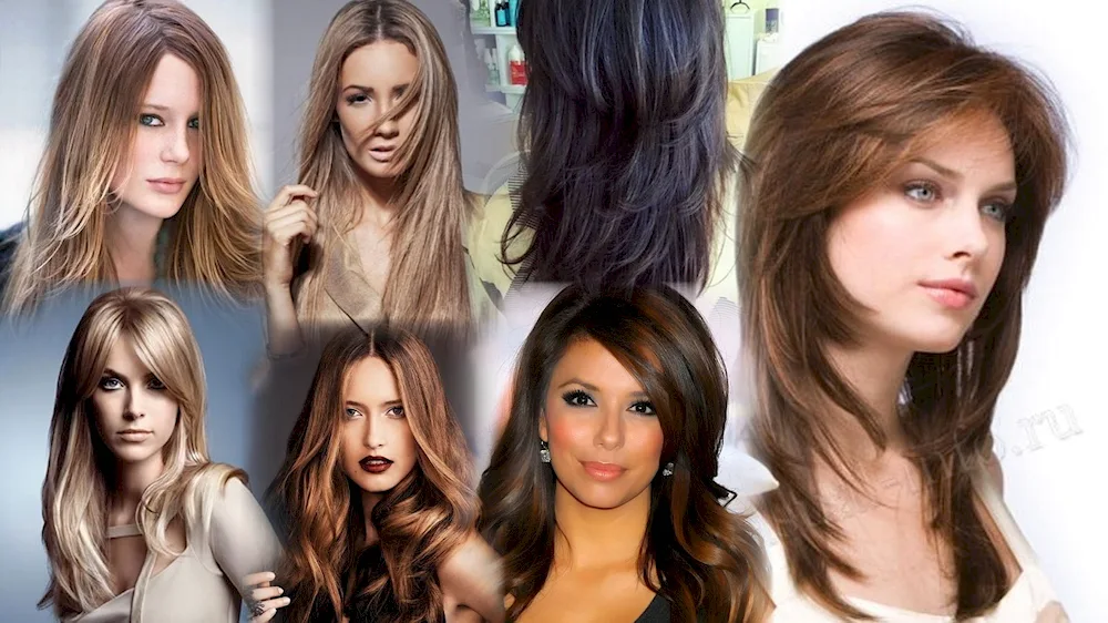 Long hair cut