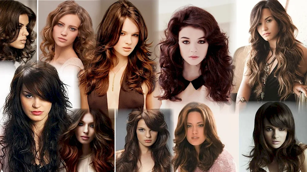 Long hair haircut