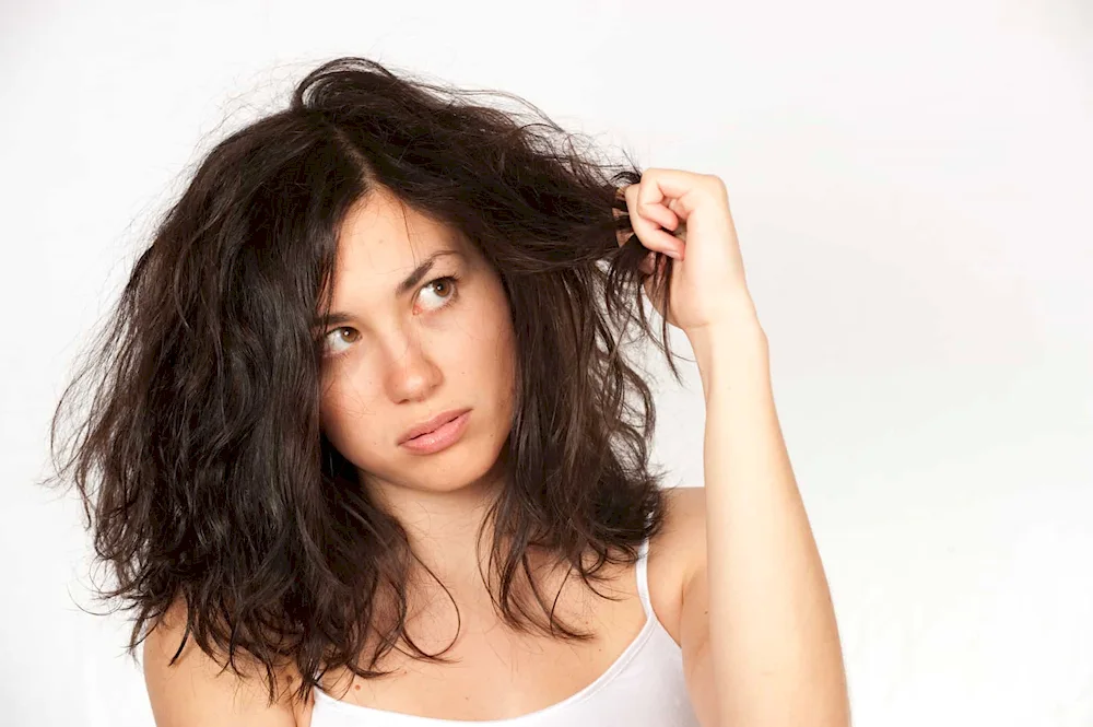 Mixed hair type