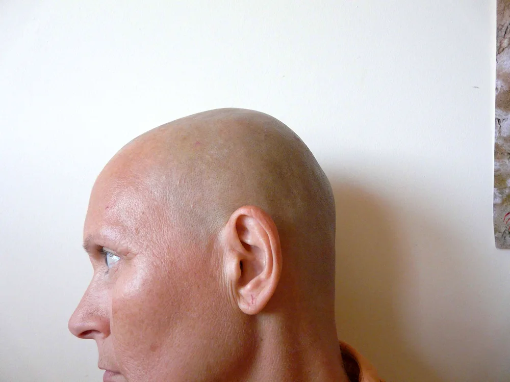 Men's nude haircut
