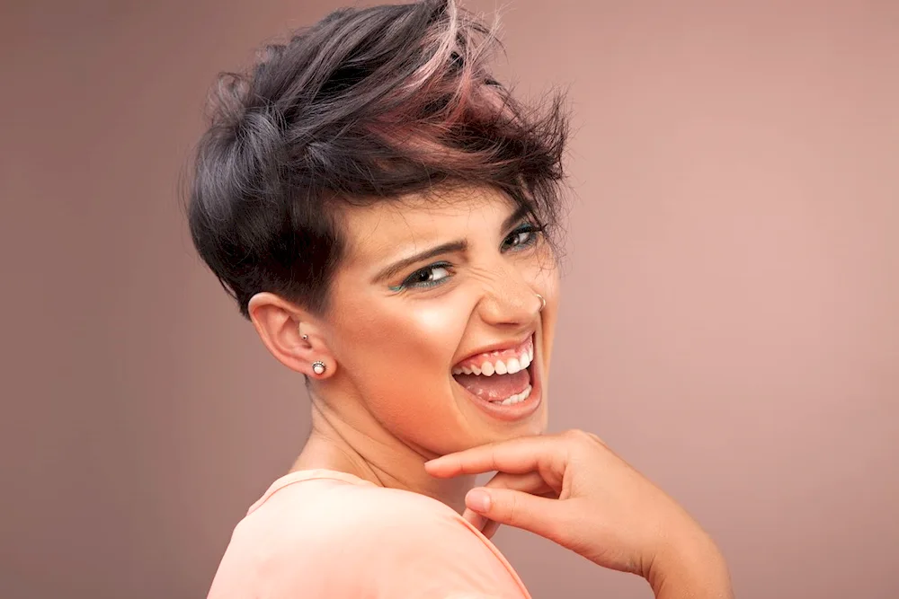 Pixie haircut