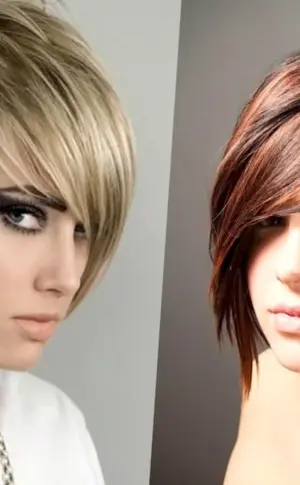 Pixie asymmetry haircut