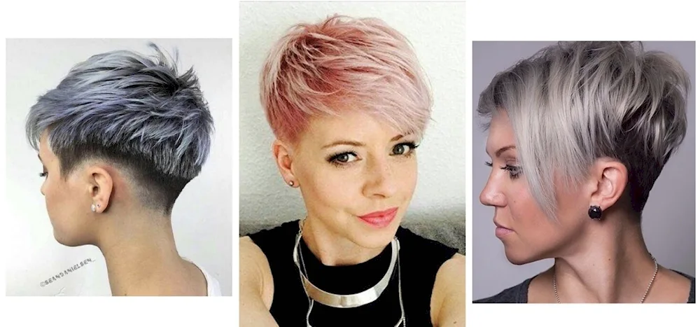 Pixie asymmetry haircut