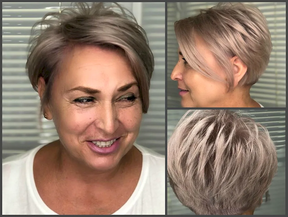 Pixie haircut Pixie bob for women after 50