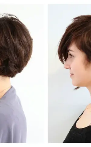 Pixie Bob haircut with closed ears