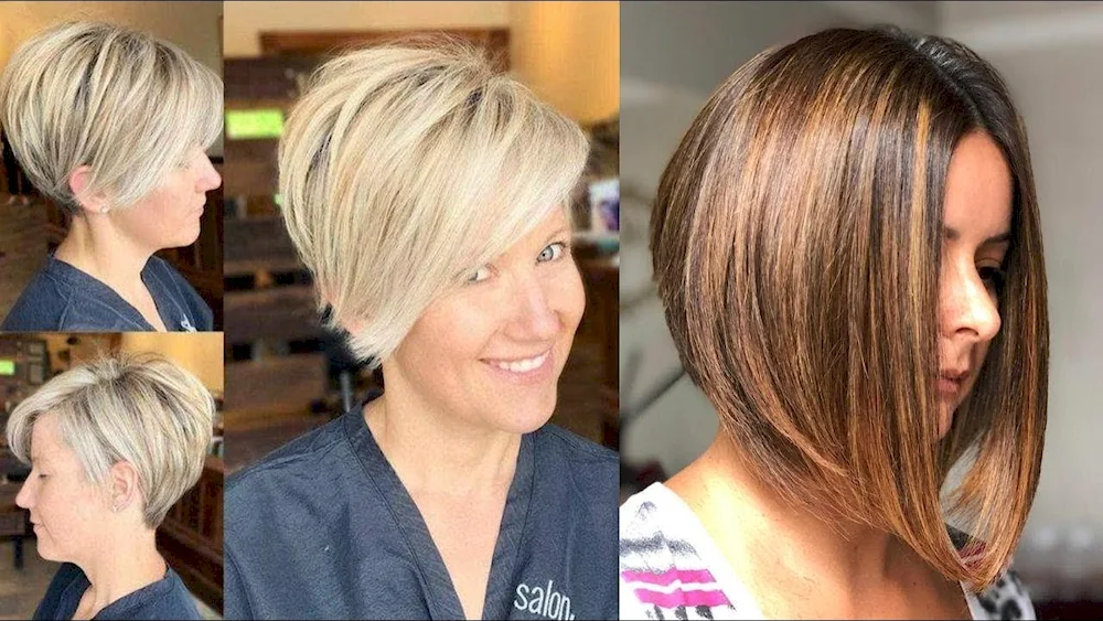 Bob haircut- Garçon on short hair for women