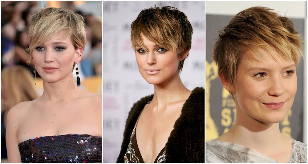 Charlise Theron pixie cut