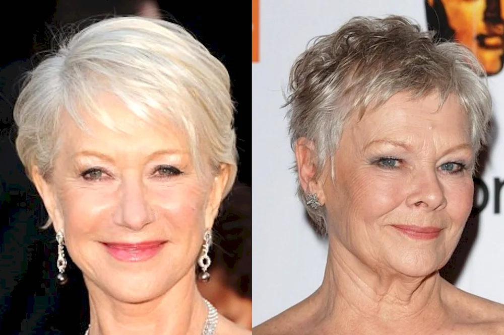 Pixie Garson haircut for women over 50