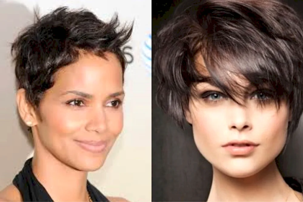 Garson Pixie haircut