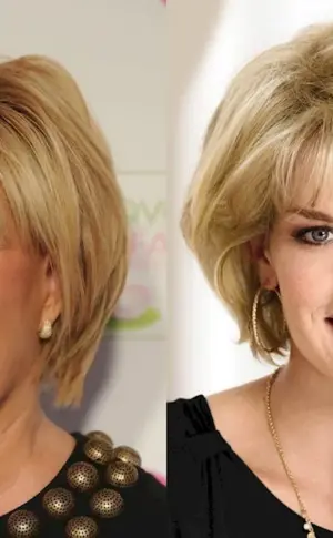 Pixie Cascade haircut for medium hair for women over 50
