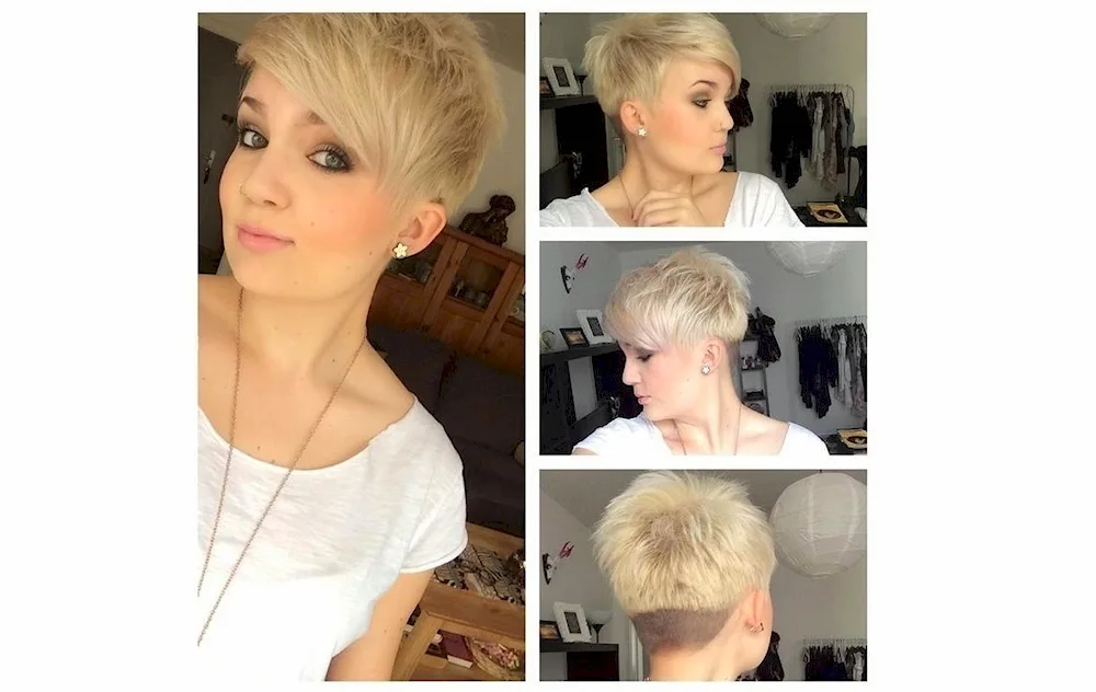 Pixie undercut