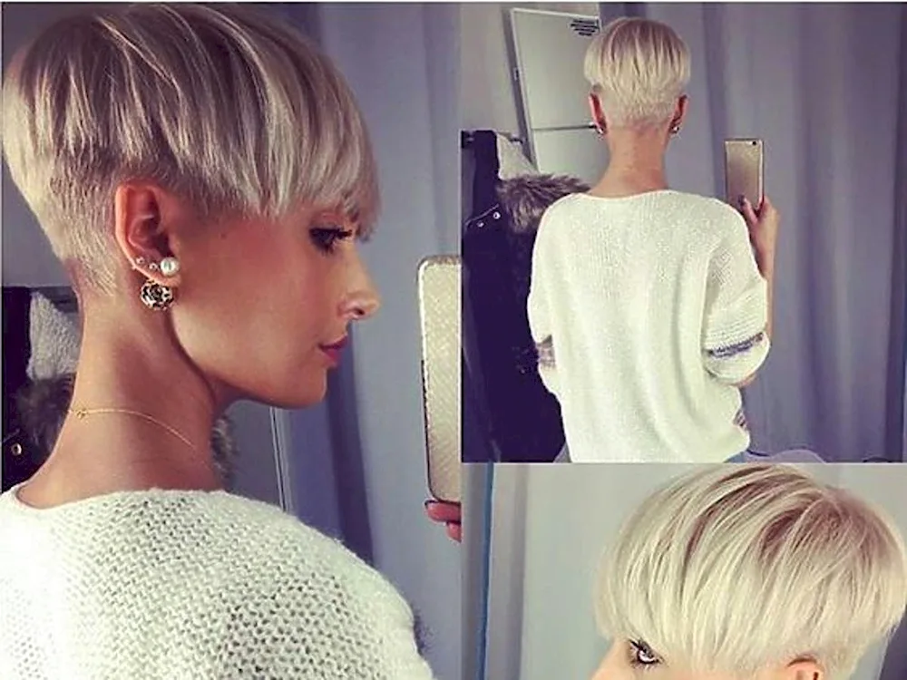 Pixie undercut