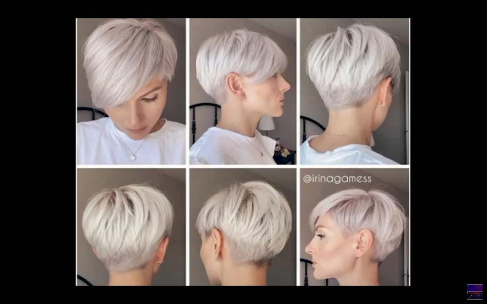 Pixie undercut