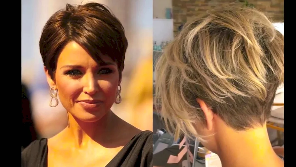Pixie Bob haircut for short hair