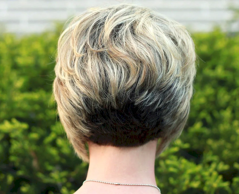 Pixie undercut bob