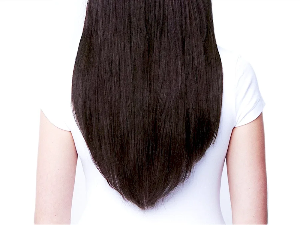 Long half-circle haircut