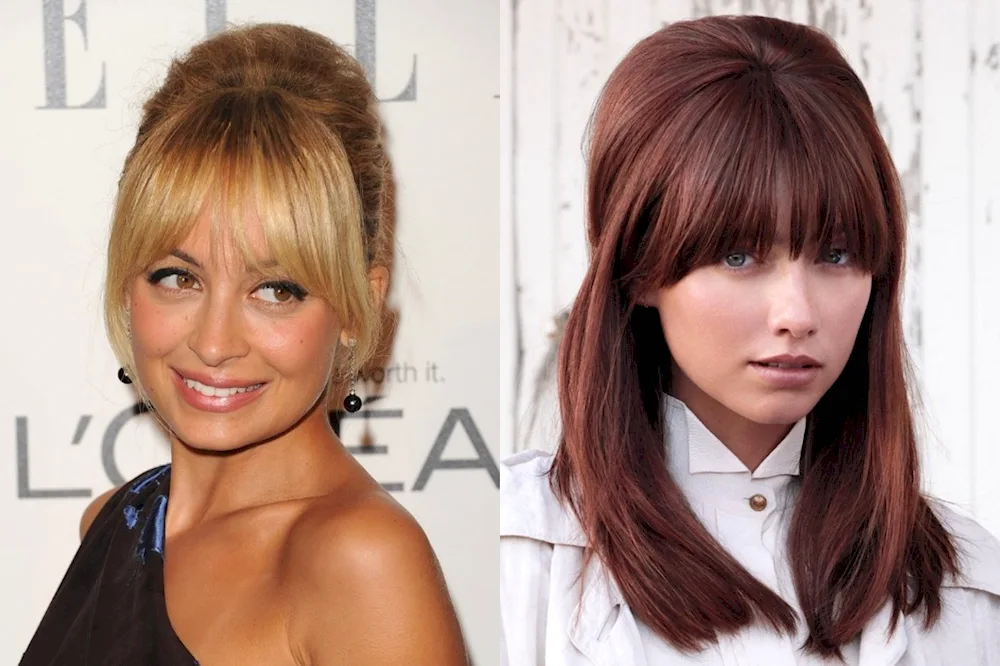 Hairstyles with bangs