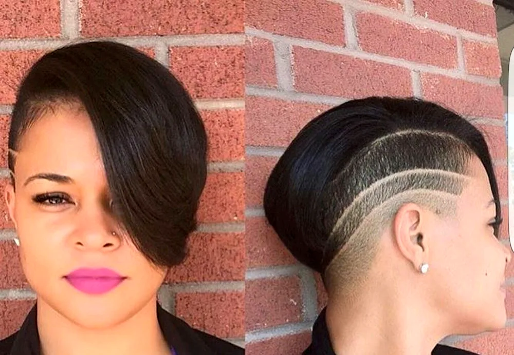 Short haircuts for women asymmetry creative