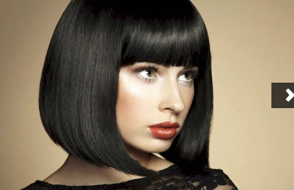 Half bob haircut bob