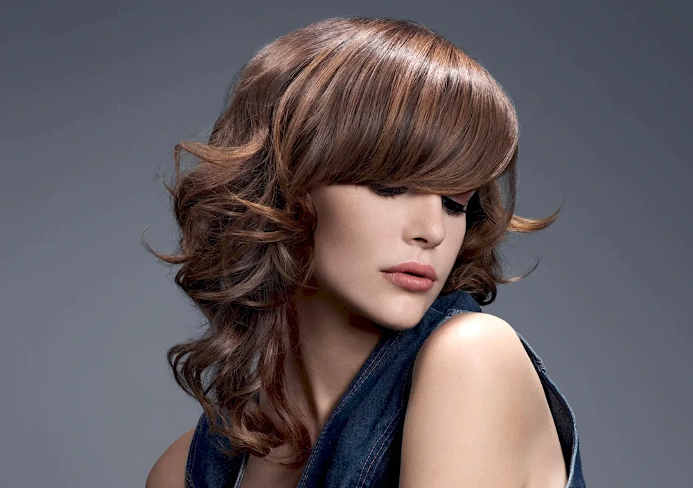 Flattering haircut