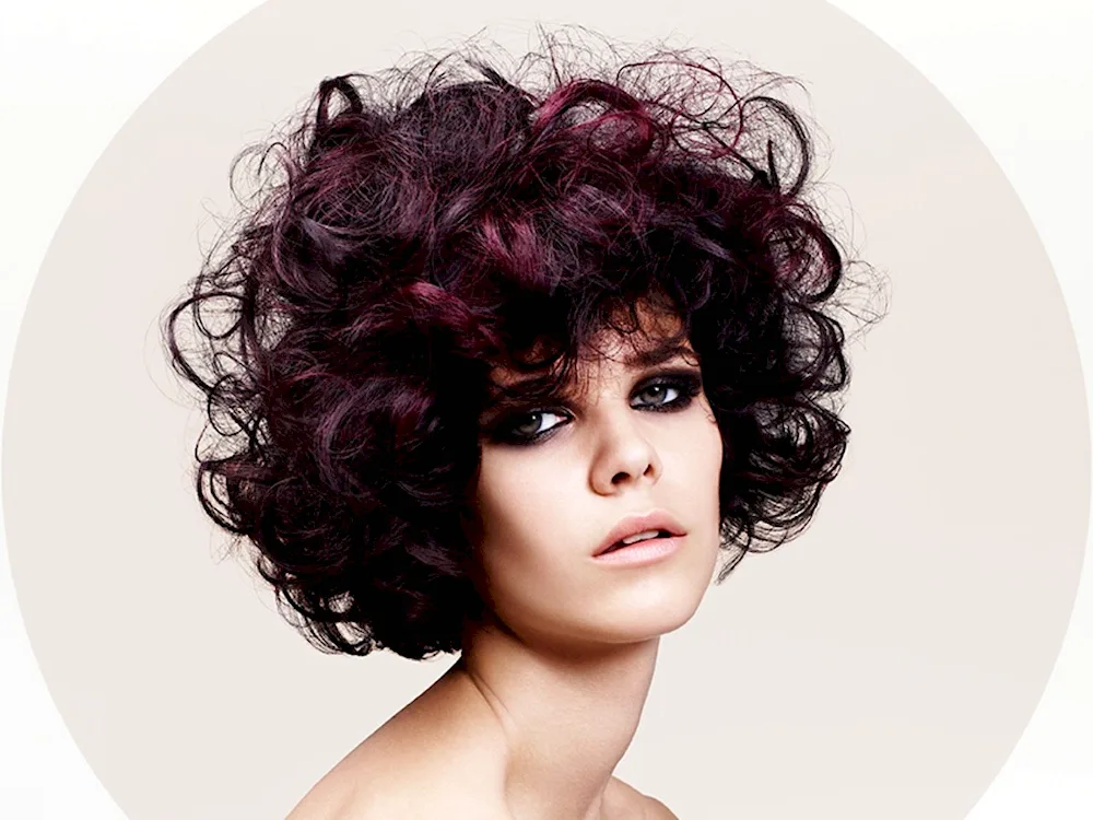 Bob Garson haircut for curly hair