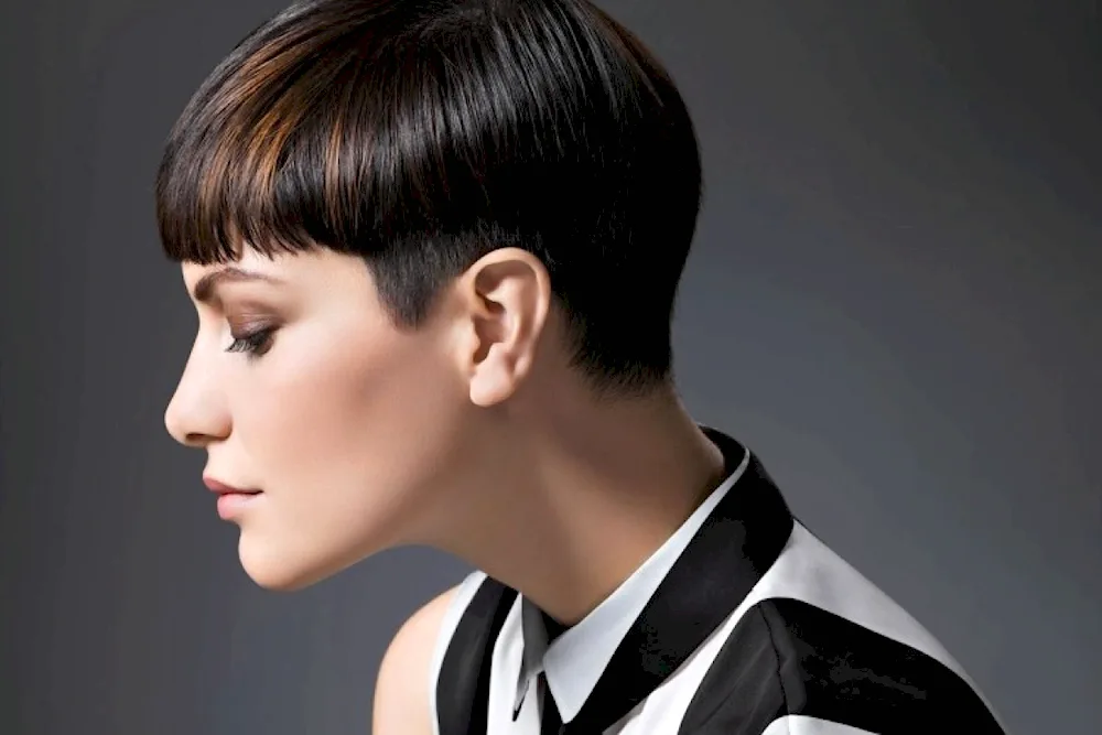 Garson hat haircut
