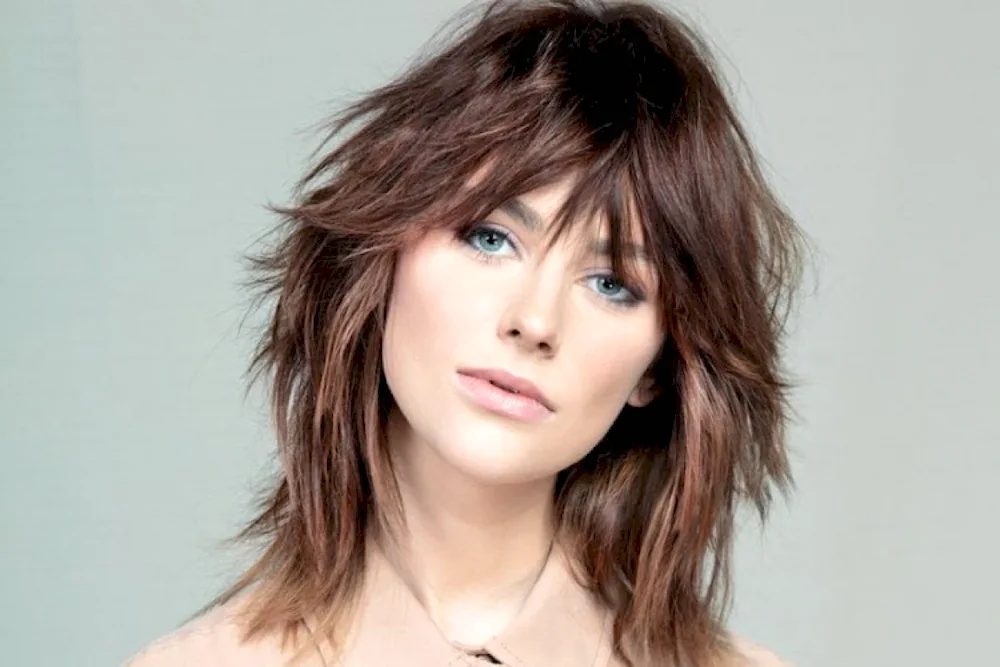Trash Cascade haircut
